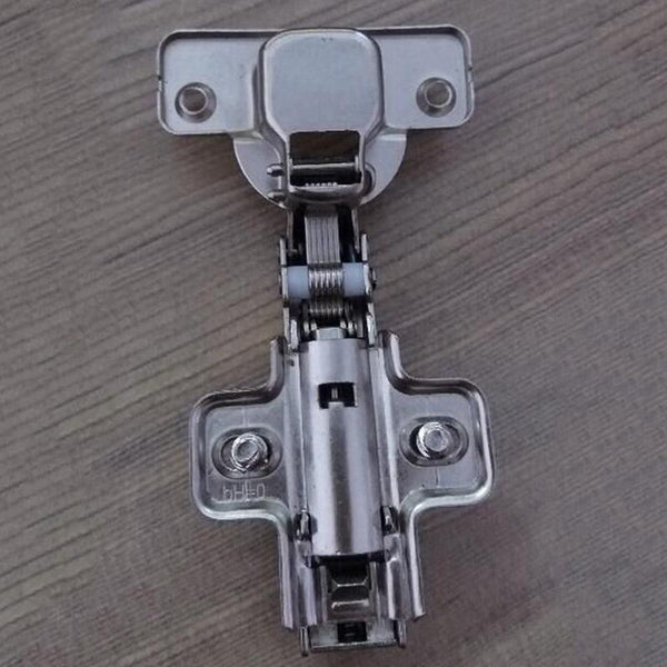 10 "T45" Case Hinge Cushion Wedge Stopper Crossing Plate Hinge with damper The integrated damper ensures a quiet and slow close