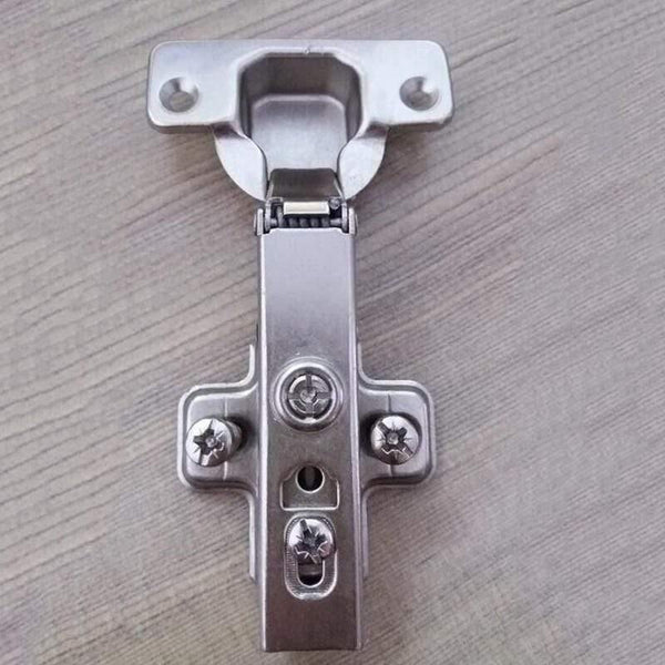 10 "T45" Case Hinge Cushion Wedge Stopper Crossing Plate Hinge with damper The integrated damper ensures a quiet and slow close