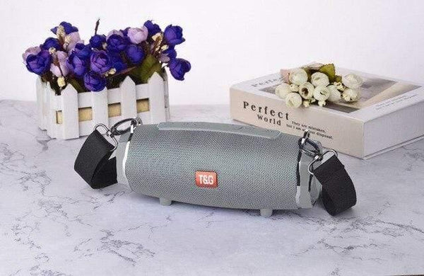 Planet Gates 10-TG145C Portable Bluetooth Speaker Outdoor Waterproof Stereo Column Wireless Speakers With Mic FM Radio MP3 Bass Sound Box Dropshipping