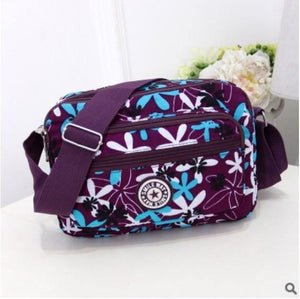 Planet Gates 10 Women Fashion Solid Color Zipper Waterproof Nylon Shoulder Bag Female Crossbody Bag Ladies Bolsa Feminina Waterproof Travel Bag