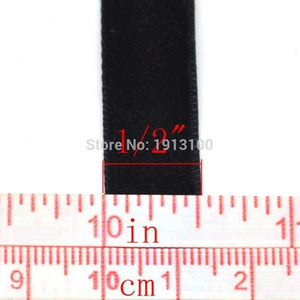 Planet Gates 10 Yards(9M) Black Velvet Ribbon 1/2" Wide DIY Crafts Art Sewing Jewelry Srapbook Making