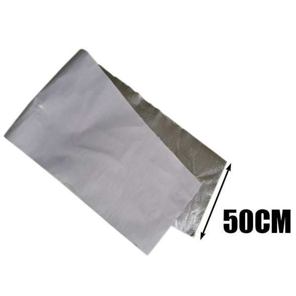 Planet Gates 100*50cm Car Motorcycle Exhaust Wrap Pipe Refit Thermal Insulation Band Exhaust Heat Wrap Wear-Resistant Heat Shield Tape