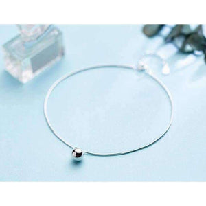 Planet Gates 100% Authentic Real. 925 Sterling Silver Fine Jewelry Polished Round Snakebone Anklet Bracelet GTLS700