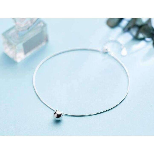 Planet Gates 100% Authentic Real. 925 Sterling Silver Fine Jewelry Polished Round Snakebone Anklet Bracelet GTLS700