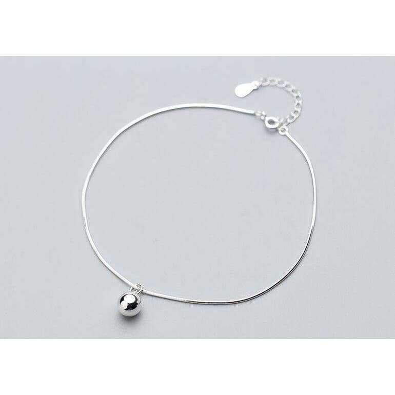 Planet Gates 100% Authentic Real. 925 Sterling Silver Fine Jewelry Polished Round Snakebone Anklet Bracelet GTLS700