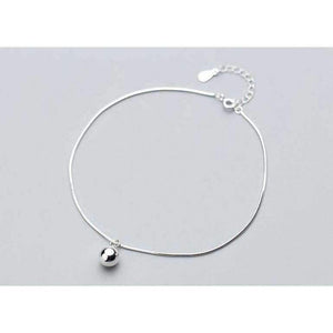 Planet Gates 100% Authentic Real. 925 Sterling Silver Fine Jewelry Polished Round Snakebone Anklet Bracelet GTLS700