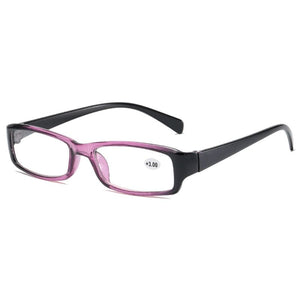 Planet Gates +100 / Black Purple Reading Glasses Fashion Frame High Definition Women Men Unisex Presbyopia Eyeglasses  Diopter +1.0 +1.5 +2.0 +2.5 +3.0 +3.5 +4.0