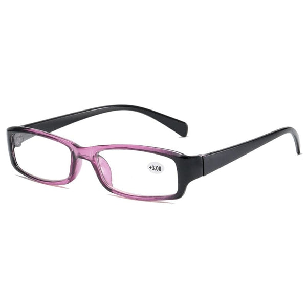 Planet Gates +100 / Black Purple Reading Glasses Fashion Frame High Definition Women Men Unisex Presbyopia Eyeglasses  Diopter +1.0 +1.5 +2.0 +2.5 +3.0 +3.5 +4.0