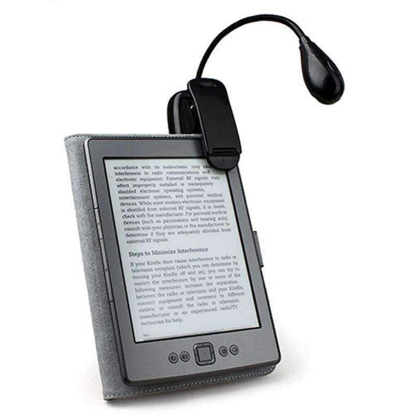 Planet Gates 100% Brand New Unique Mini Clip-On Flexible Bright LED Light Book Reading Lamp For Kindle Nook E-Book Reader + Free shipping