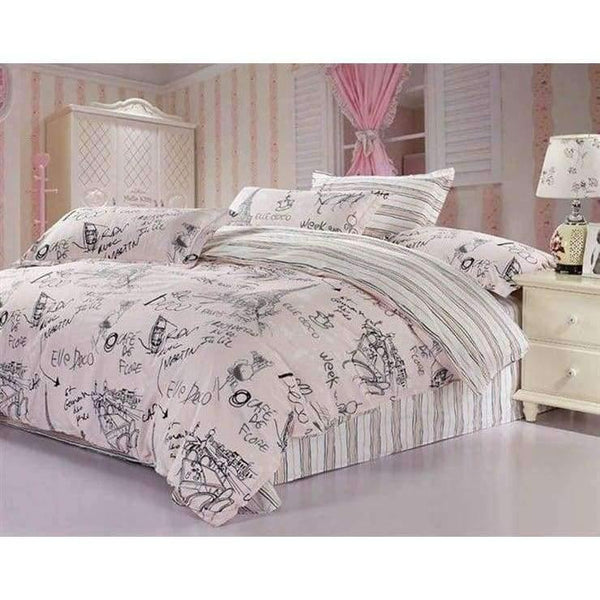 Planet Gates 100% cottom cartoon chilren  textiles 4pcs bedding sets duvet cover set bed sheet pillowcase