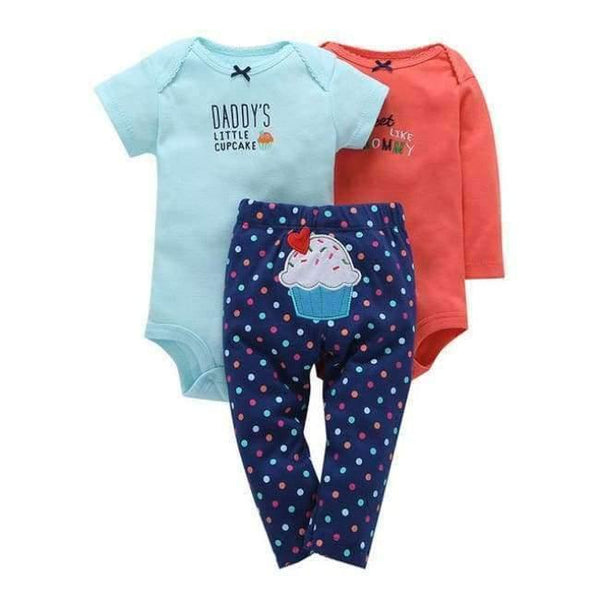 Planet Gates 100% Cotton 2018 bebes 6-24M set ,baby boy clothes ,baby girl clothes,newborn 3 piece ropa  boy