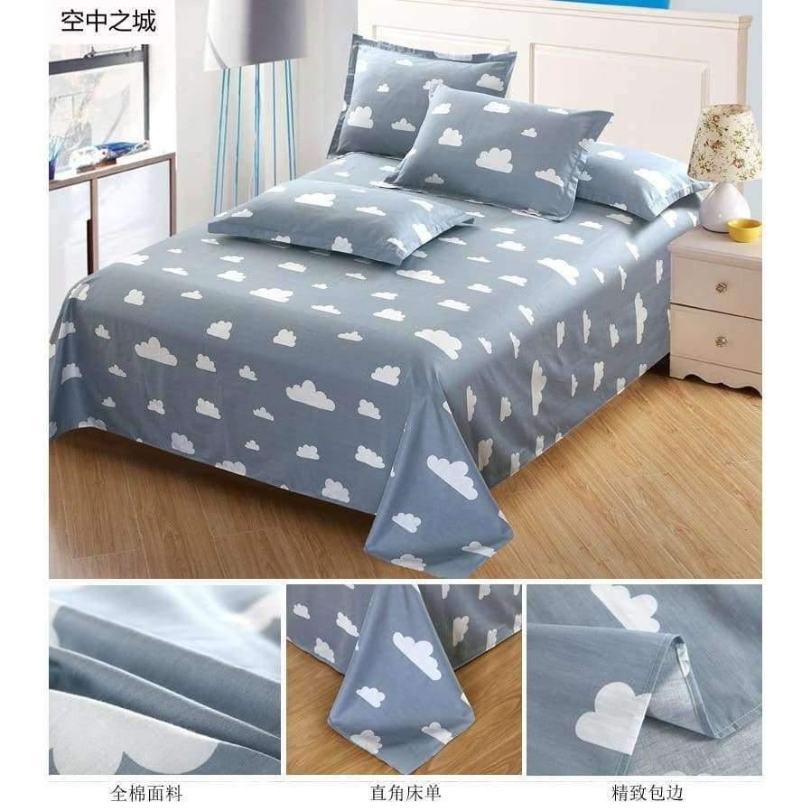 Planet Gates 100% Cotton Cartoon  man textiles 4pcs bedding sets
