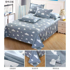 Planet Gates 100% Cotton Cartoon  man textiles 4pcs bedding sets