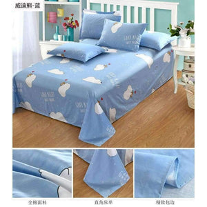 Planet Gates 100% Cotton Cartoon  man textiles 4pcs bedding sets