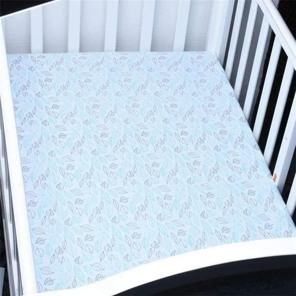 Planet Gates 100% Cotton Crib Fitted Sheet Soft Breathable Baby Bed Mattress Cover Potector  Cartoon Newborn Bedding For Cot Size 130*70cm