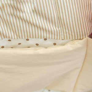 Planet Gates 100%Cotton Crib Organizer Baby Cot Bed Hanging Storage Bag Toy Diaper Pocket for Newborn Crib Bedding Set Accessories