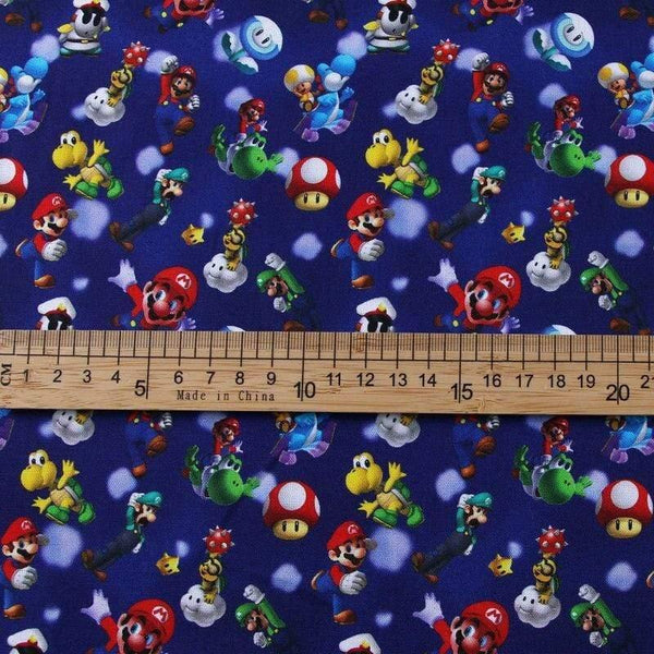 Planet Gates 100% Cotton Fabric Tissues For DIY Patchwork Baby Cloth Bedding Set Material Cartoon Characters Sewing Handbag Dolls Clothing