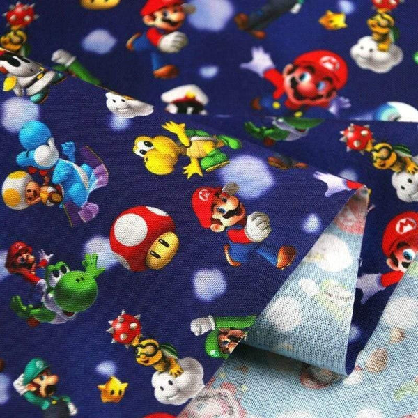 Planet Gates 100% Cotton Fabric Tissues For DIY Patchwork Baby Cloth Bedding Set Material Cartoon Characters Sewing Handbag Dolls Clothing