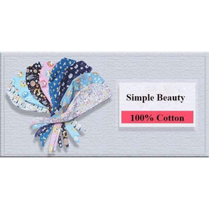 Planet Gates 100% Cotton Medical Scrubs Cap Owl Print Nurse Doctor Caps Women Men Work Hat Hospital Operating Beauty Spa Hat