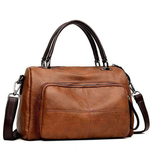 Planet Gates 100% Genuine Leather Handbag High Quality Cow Leather Handbags Fashion Office Lady Retro Office Women Handbag Vintage A180