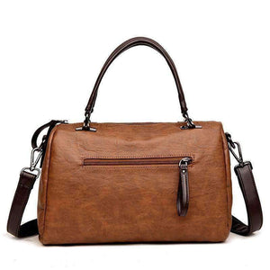 Planet Gates 100% Genuine Leather Handbag High Quality Cow Leather Handbags Fashion Office Lady Retro Office Women Handbag Vintage A180