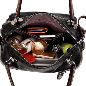 Planet Gates 100% Genuine Leather Handbag High Quality Cow Leather Handbags Fashion Office Lady Retro Office Women Handbag Vintage A180