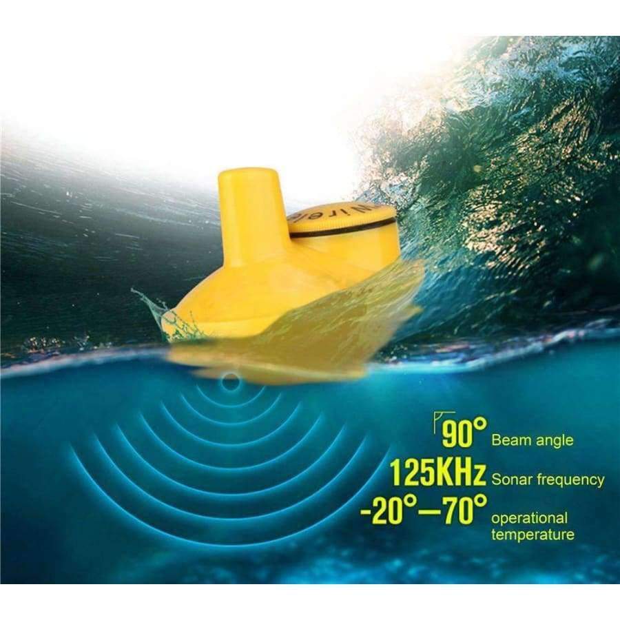 Planet Gates 100% Original Lucky FFW1108-1 Wireless Fish Finder Sonar Fishfinder 40m Depth Range Ocean Lake Sea Fishing
