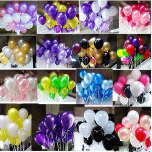 Planet Gates 100 pcs 10 Inch 1.8g Birthday/Wedding Supply Latex Balloons Colorful Party Latex Air Baloon/Ballon Kids Inflatable Toy