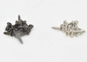 100 PCS 2 * 5mm 2 * 6mm 2 * 8mm 2 * 10mm Flat Small Screw Carpenter Screw Hardware Accessory Box Wooden Furniture