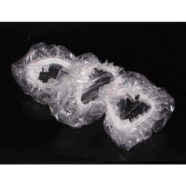 Planet Gates 100 pcs disposable waterproof ear muff beauty hair bath protector disposable transparent ear muff