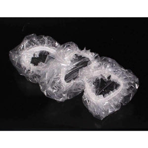 Planet Gates 100 pcs disposable waterproof ear muff beauty hair bath protector disposable transparent ear muff