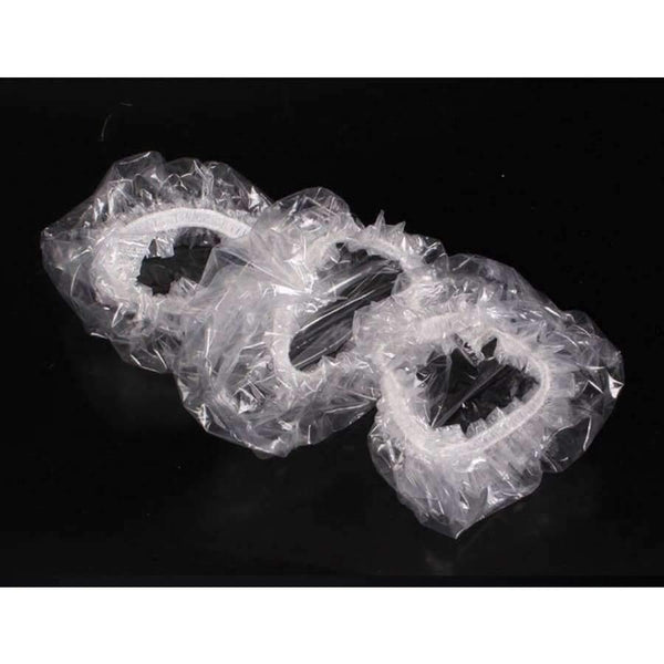 Planet Gates 100 pcs disposable waterproof ear muff beauty hair bath protector disposable transparent ear muff