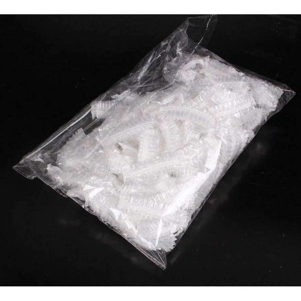 Planet Gates 100 pcs disposable waterproof ear muff beauty hair bath protector disposable transparent ear muff