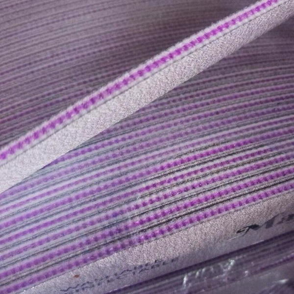 Planet Gates 100 pcs  Half-Moon Nail File Grit 100-180  Sand File Professional Nail File Doubled-Sides Washable 100 Nail File Manicure Tools