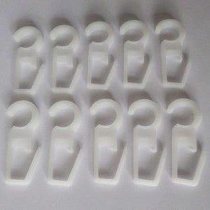 Planet Gates 100 Pcs Pleating hooks 10mm,Curtain Accessories