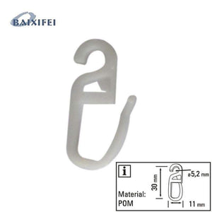 Planet Gates 100 Pcs Pleating hooks 5.2mm,Curtain Accessories