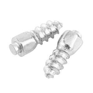 Planet Gates 100 Pcs Stud Screw 12mm Auto Car SUV ATV Anti-Slip Screw Stud Wheel Tyre Snow Tire Spikes Trim Winter Roadway Safety Tire Chains