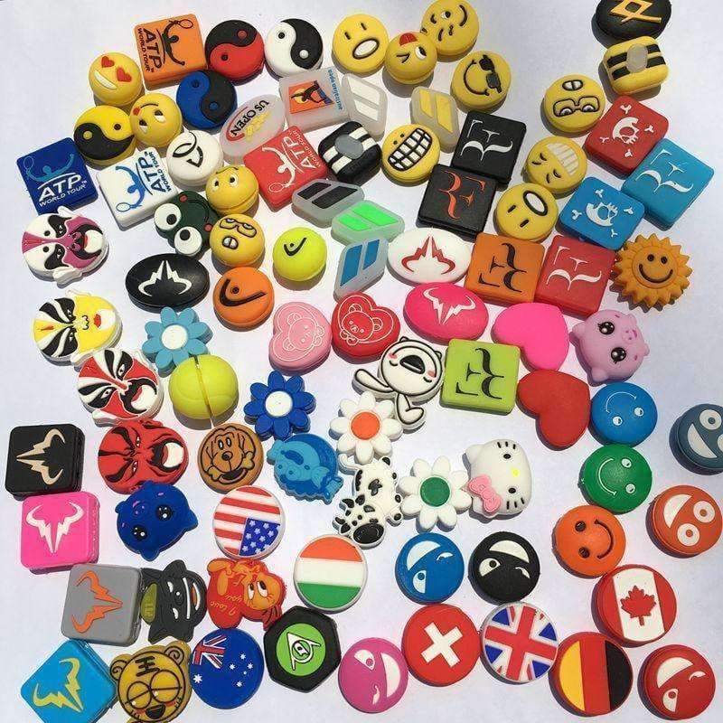 Planet Gates 100 pcs Various Types tennis racket vibration dampeners,Tennis damper Dampener Shock,tennis accessories