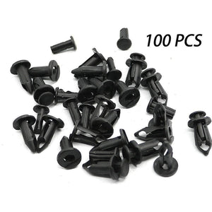 Planet Gates 100 Piece ATV 8mm Rivet Fairing Body Trim Panel Fastener Screw Clips Plug Kit For Polaris Sportsman 550 850 XP Rangers RZR
