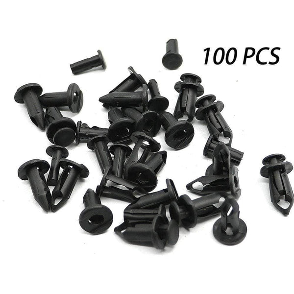 Planet Gates 100 Piece ATV 8mm Rivet Fairing Body Trim Panel Fastener Screw Clips Plug Kit For Polaris Sportsman 550 850 XP Rangers RZR
