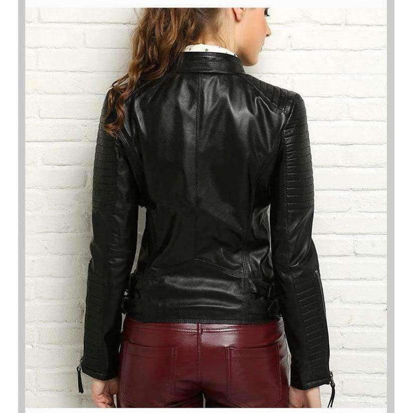 Planet Gates 100% Real Sheepskin Coat Female Genuine Leather Jacket Short Slim Jackets For Women Outerwear jaqueta de couro WYQ793
