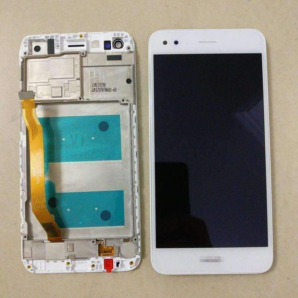 Planet Gates 100% test Black/White 5.0 inch For Huawei P9 lite mini LCD DIsplay + Touch Screen Digitizer Assembly With Frame