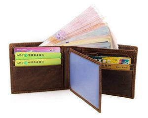 Planet Gates 100% top quality cow genuine leather men wallets fashion splice purse dollar price carteira masculina original brand