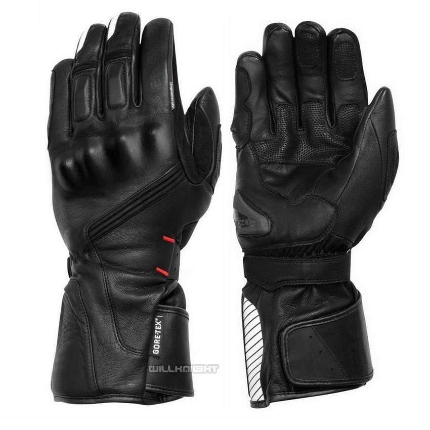 Planet Gates 100% Waterproof Gloves Motorcycle Protective ATV Riding Winter Black Genuine Leather Gloves