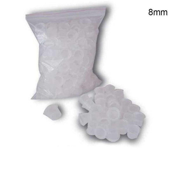 Planet Gates 1000 Pcs  Small Size 8mm Plastic Tattoo Ink Cap Cup Supply Tattoo Accessories accessoire de tatoo supplies Tools