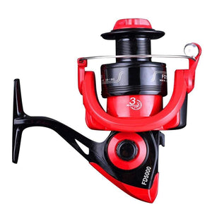 Planet Gates 1000 Series Spinning Fishing Reel -12+1BB Bearing Balls 1000-6000 Series Metal Coil Spinning Reel Boat Rock Fishing Wheel