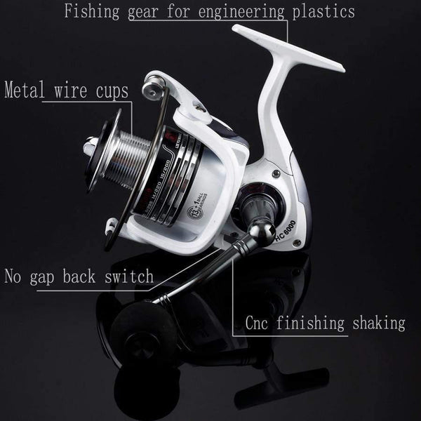 Planet Gates 1000 Series Spinning Fishing Reel Professional Metal Fishing Reel With can change Handle HC1000-7000 series