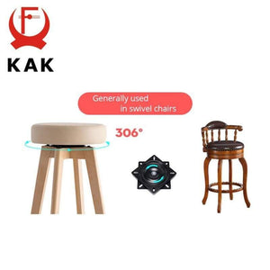 Planet Gates 100001025 Swivel Chair Plate Fishing Marine Seat Swivel Plate 360 Degree Furniture Rotary Full Solid Steel Ball Bearing Rotating