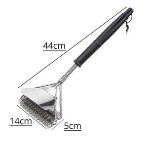 Planet Gates 100001789 4 Grill Brush And Scraper,BBQ Cleaner Perfect Tools For All Grill Types Including Weber Ideal Barbecue Gadgets Accessories Brushes
