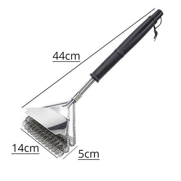 Planet Gates 100001789 4 Grill Brush And Scraper,BBQ Cleaner Perfect Tools For All Grill Types Including Weber Ideal Barbecue Gadgets Accessories Brushes